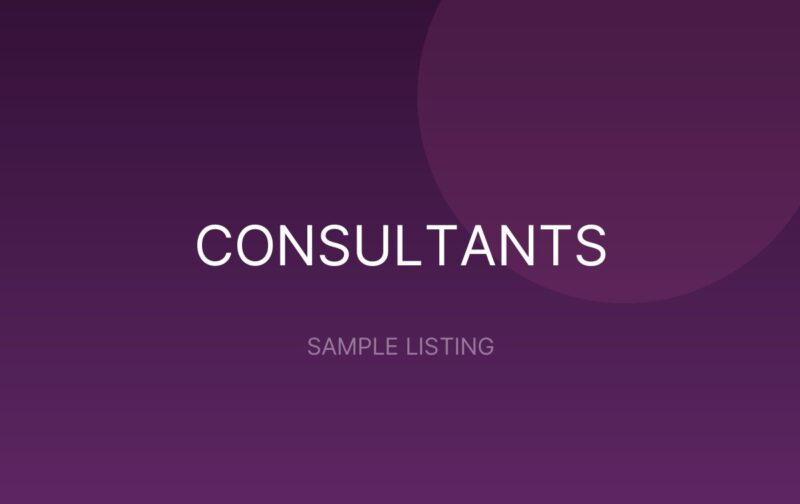 Business Plan & Financial Projection - sample listing placeholder