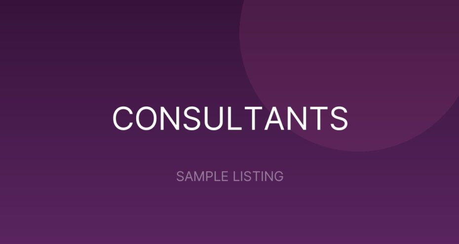 Business Plan & Financial Projection - sample listing placeholder