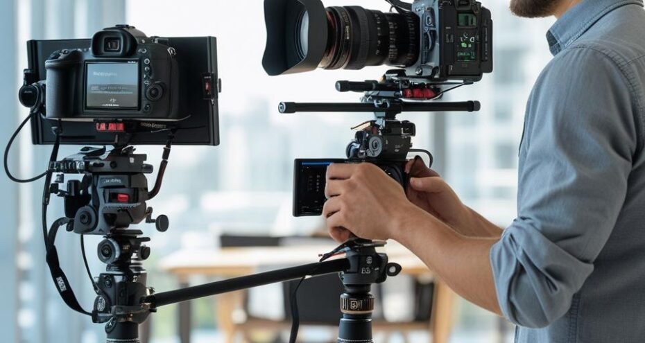 create-an-image-of-corporate-video-shoot-by-freelancer-with-camera-setup-3
