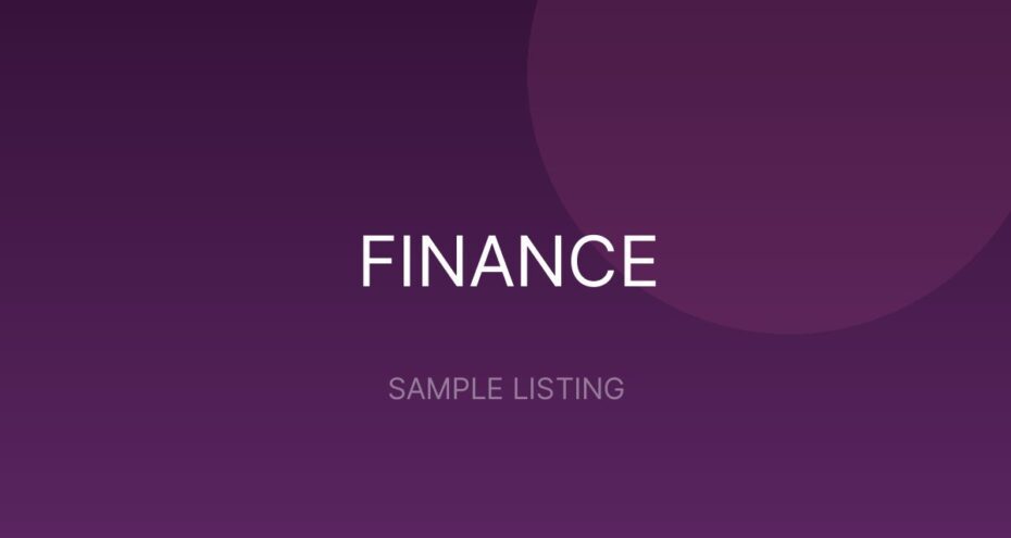 Monthly Bookkeeping (Tally / Zoho) - sample listing placeholder