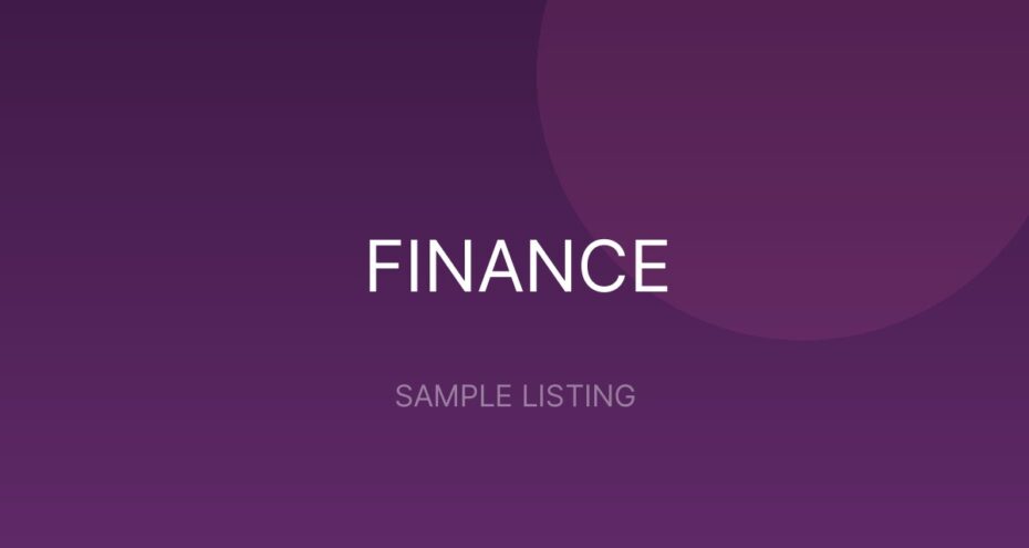 GST Registration for New Business - sample listing placeholder