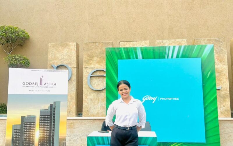 Oshi Singh at a corporate event in New Delhi