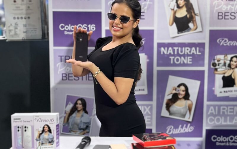 Oshi Singh at a corporate event in New Delhi