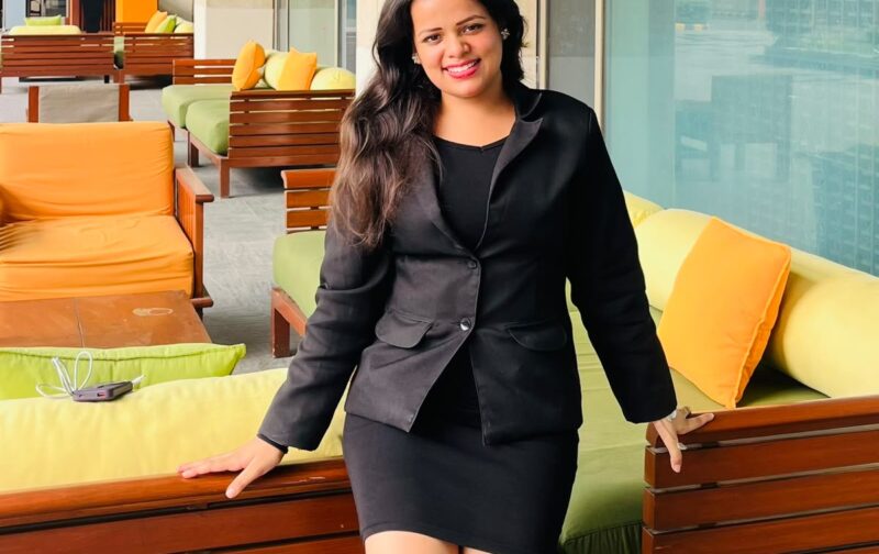 Oshi Singh at a corporate event in New Delhi
