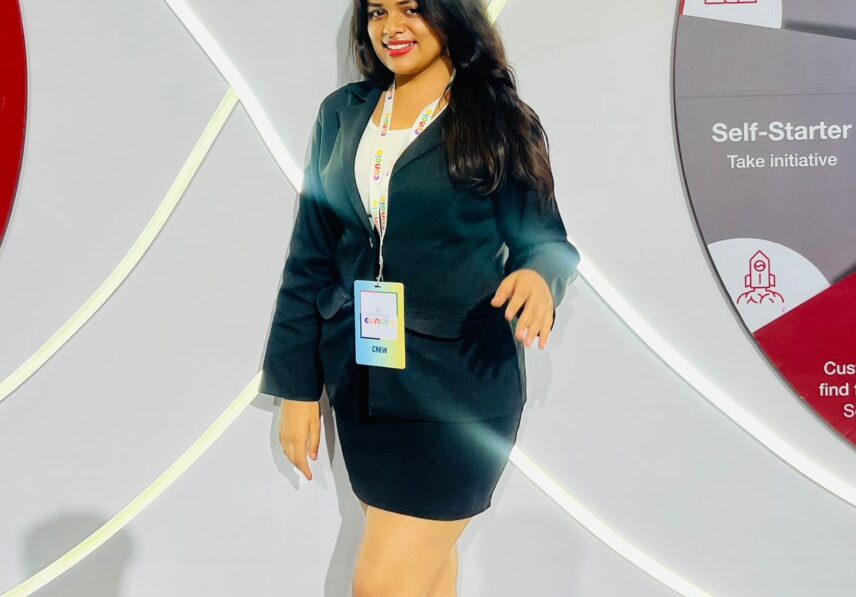 Oshi Singh at a corporate event in New Delhi