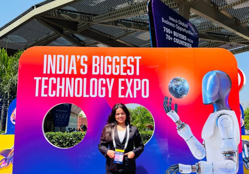 Oshi Singh at a corporate event in New Delhi