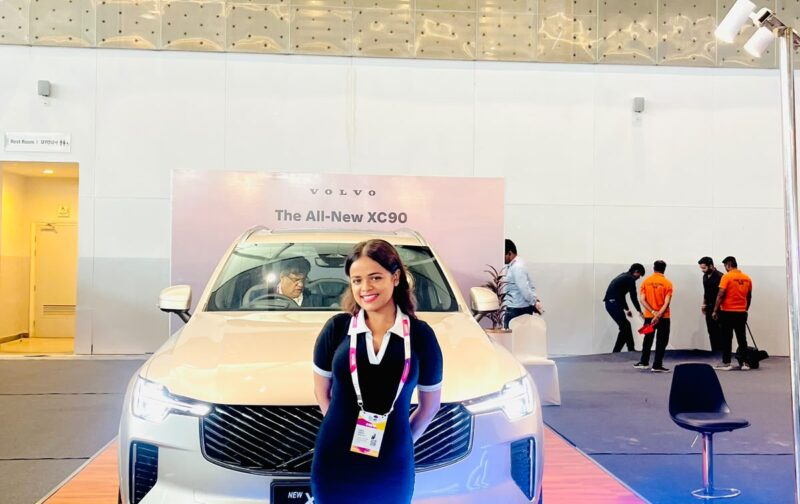 Oshi Singh at a corporate event in New Delhi