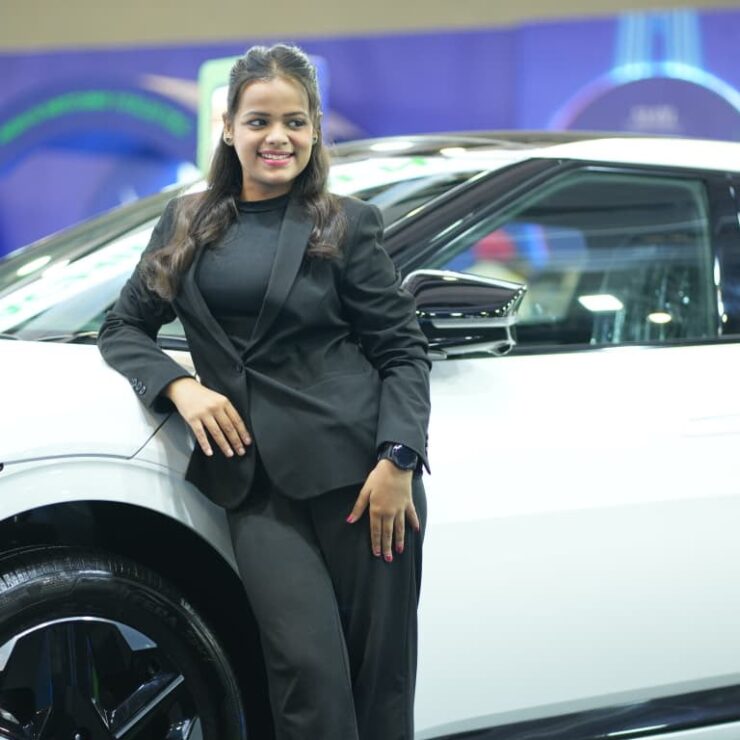 Oshi Singh at a corporate event in New Delhi