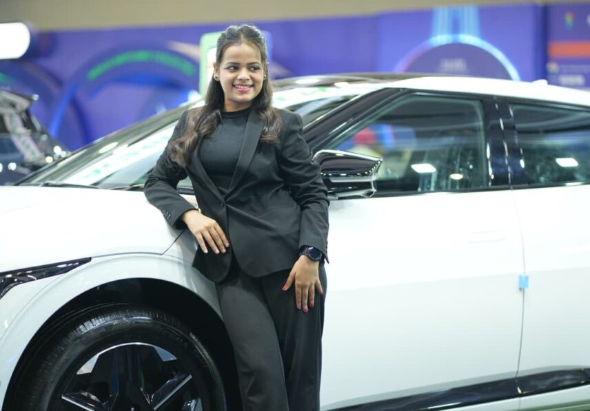 Oshi Singh at a corporate event in New Delhi
