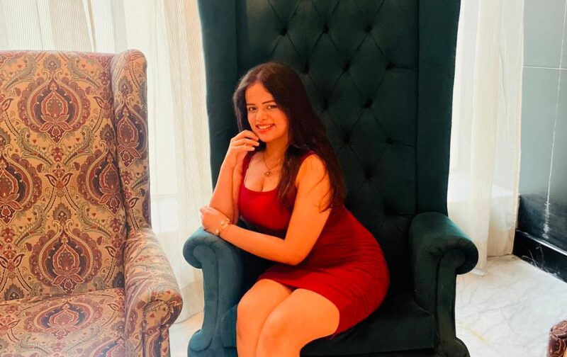 Oshi Singh at a corporate event in New Delhi