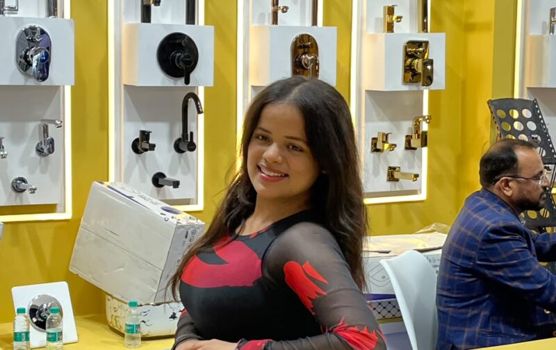 Oshi Singh at a corporate event in New Delhi