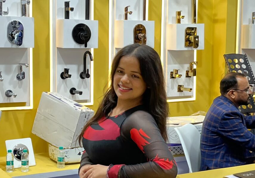 Oshi Singh at a corporate event in New Delhi