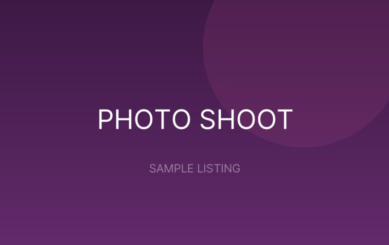 Corporate Headshot Session - sample listing placeholder