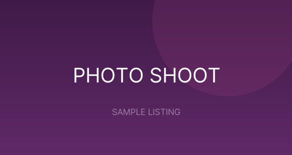 Corporate Headshot Session - sample listing placeholder