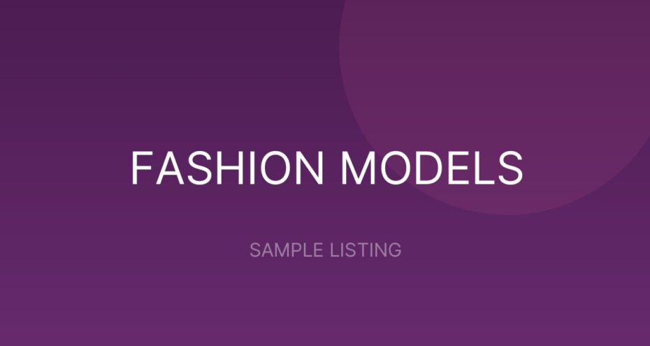 Mall Activation & Sampling - sample listing placeholder