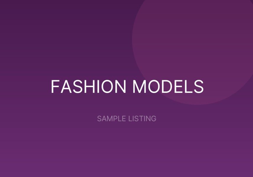Retail Launch Promotion - sample listing placeholder