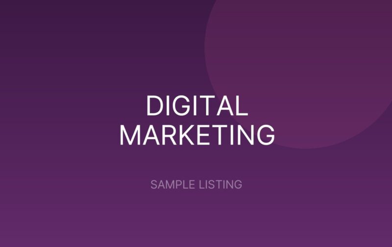 Instagram Management - Monthly Retainer - sample listing placeholder