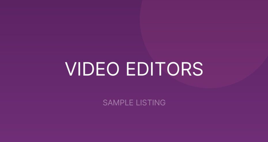 Reels & Shorts Editing (Pack of 5) - sample listing placeholder